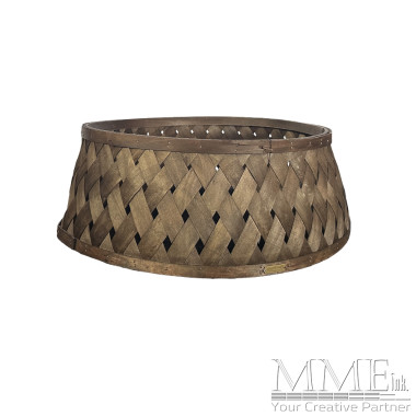 Rustic Christmas tree base cover